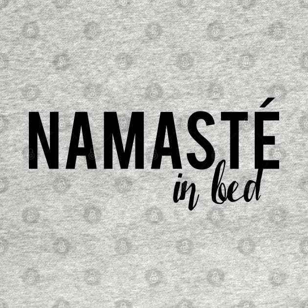 Namaste In Bed by CGAINSTUDIO